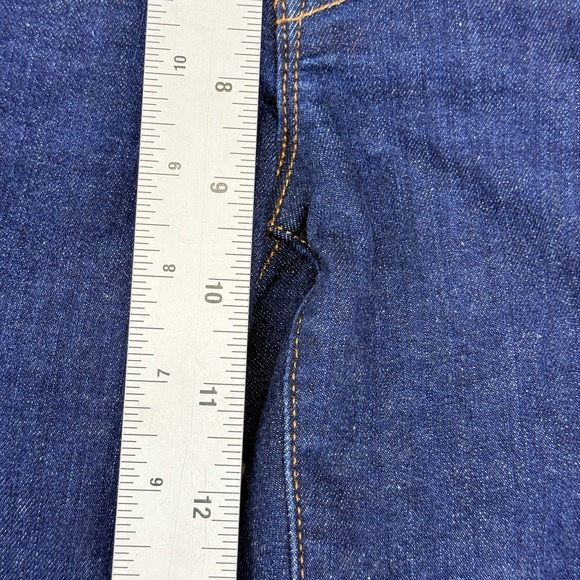 J.CREW Women's Size 27 9" Toothpick Stretch Skinny Blue Jeans High-rise Zip Fly - Picture 6 of 13